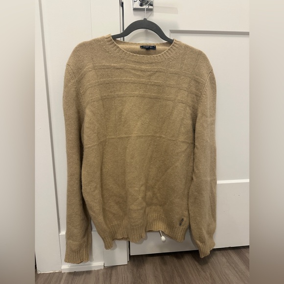 Burberry Sweaters - Burberry Camel Crewneck Sweater